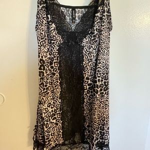 Animal Print Lace Camisole